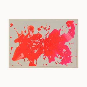 Kunstkarte „Pink Flow“ – abstraktes Original